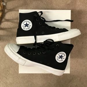 Black Converse high tops